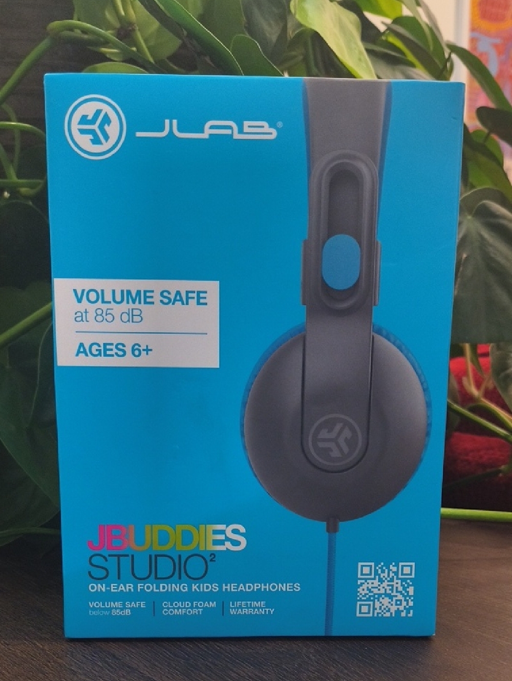 JLab JBuddies Studio Kids On-Ear Headphones Ages 6+ NWT